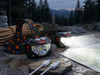 Rechargeable LED headlamp flashlight