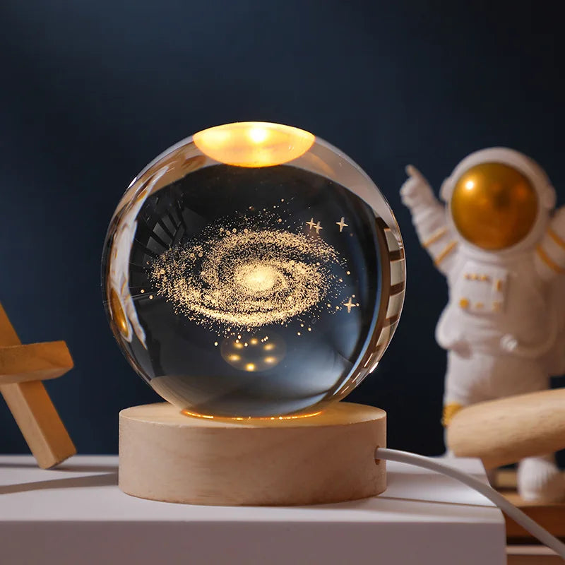 Crystal Ball Galaxy Projector