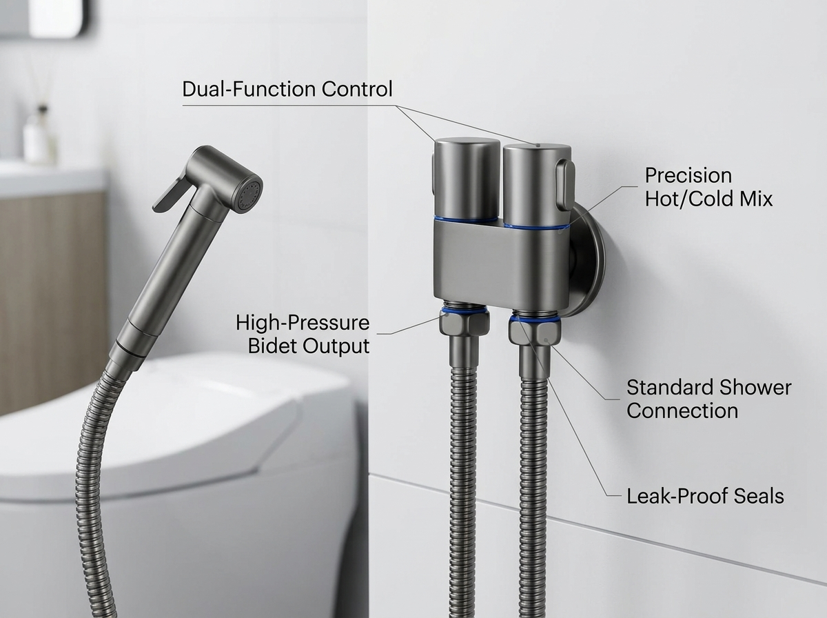 [REMAKE PILOT] Revolutionary toilet shower faucet