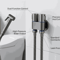 [REMAKE PILOT] Revolutionary toilet shower faucet