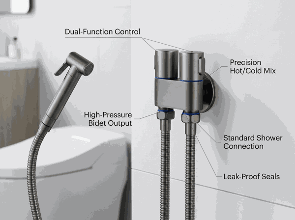 [REMAKE PILOT] Revolutionary toilet shower faucet