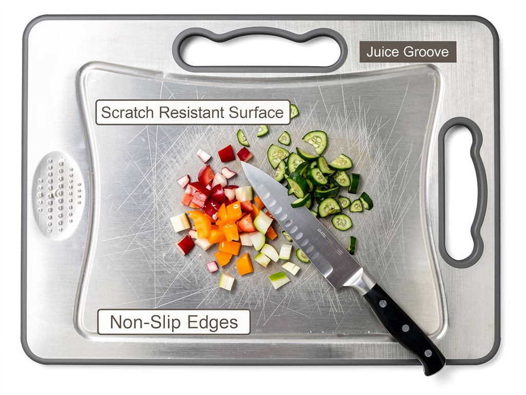 [REMAKE PILOT] Scratch Resistant Stainless Steel Cutting Board