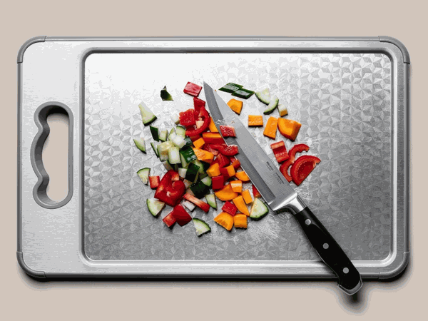 [REMAKE PILOT] Scratch Resistant Stainless Steel Cutting Board