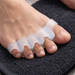 Hammer Toe Straightener – Silicone Gel Toe Separator & Splint for Bunion Relief, Aligns Toes Without Surgery